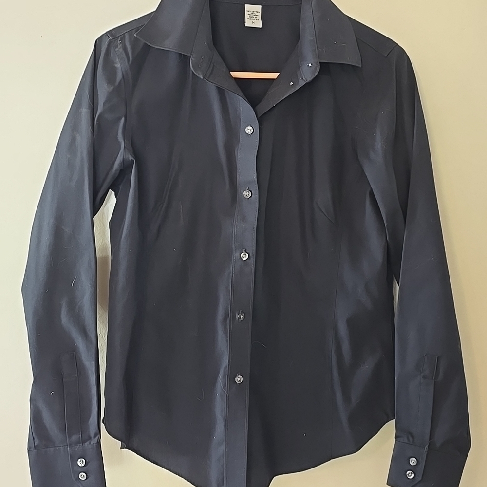 Elegant Black Asymmetrical Women's Skirt